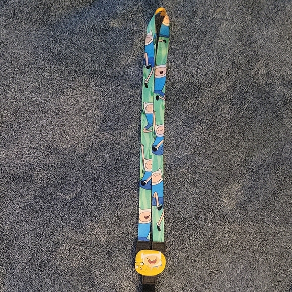 Adventure Time Reversible Kids Lanyard - Blue and Yellow - Picture 2 of 6